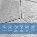 Панель стеновая 3D 700х690х5мм SW-00003307