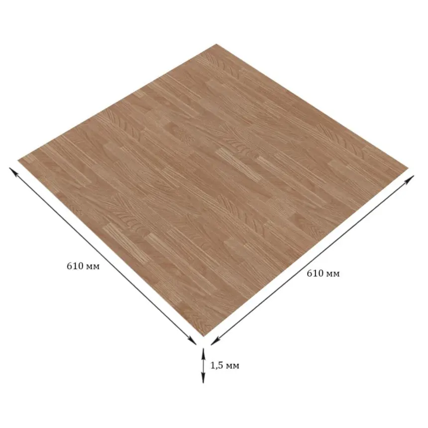 Самоклеюча LVT плитка 610х610х1.5мм (3277)
