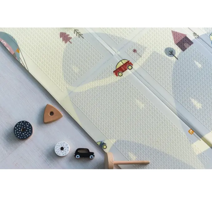 Килимок термо дитячий розвиваючий "Повітряна куля - Тварини" 200х180х1см (241)