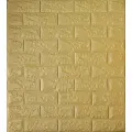 Самоклеюча декоративна панель золота цегла 700x770x5мм