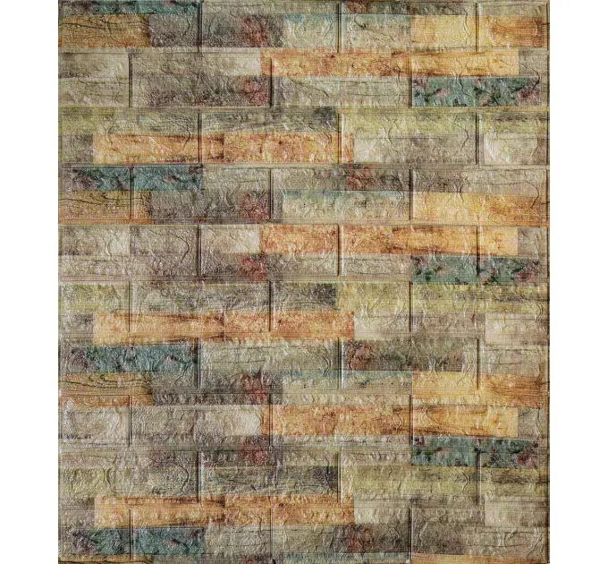 Самоклеюча декоративна 3D панель скандинавія 700x770x5 мм