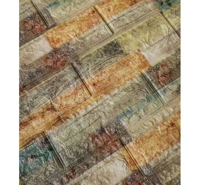 Самоклеюча декоративна 3D панель скандинавія 700x770x5 мм