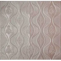 Самоклеюча декоративна 3D панель дизайн рожеве золото 700x700x5мм