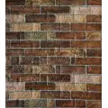 Самоклеюча 3D панель під коричневу єкатеринославську цеглу 700x770x5 мм 