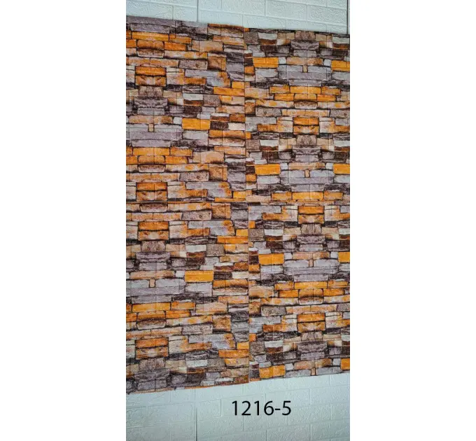 Самоклеюча декоративна 3D панель цегла пісчаник 700x3080x3 мм 