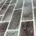 Самоклеюча декоративна 3D панель мікс сірий гламур 680x680x4 мм 
