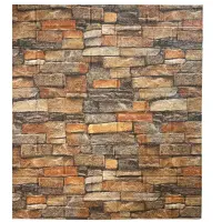 Самоклеюча декоративна 3D панель Турин 700x770x3 мм 