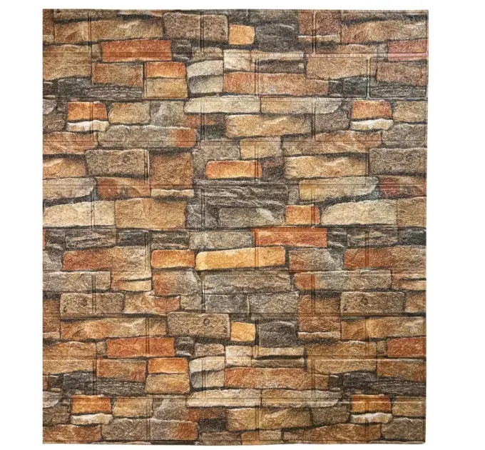 Самоклеюча декоративна 3D панель Турин 700x770x3 мм 