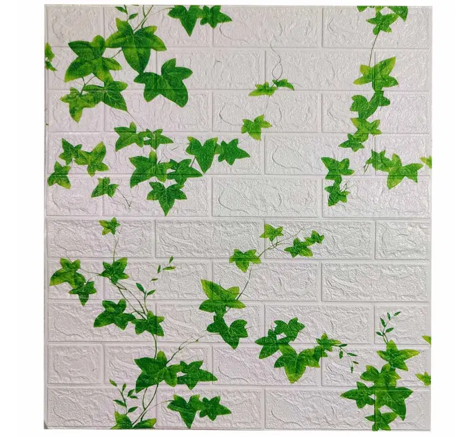 Самоклеюча декоративна 3D панель виноград 700x770x5 мм 