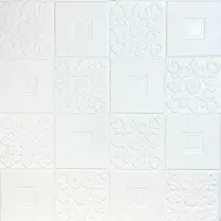 Самоклеюча декоративна 3D панель Стерлінг 700x700x5 мм 