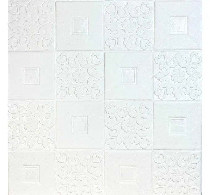 Самоклеюча декоративна 3D панель Стерлінг 700x700x5 мм 
