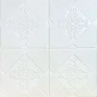 Самоклеюча декоративна 3D панель Глазго 700x700x5 мм 