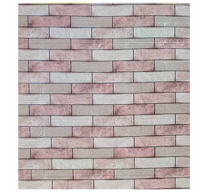 Самоклеюча декоративна 3D панель Ротанг 700x770x3 мм 